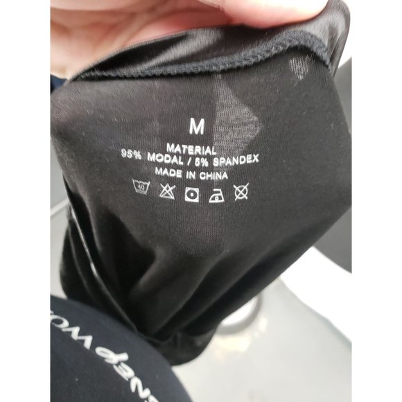 TIKTIK Women's Nightgown Modal Sleep Shirt V Neck Comfy Pajama Sleepwear Medium - Picture 4 of 10